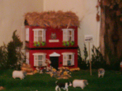 House in Sheep display, Shepherd's Flock, Moss End